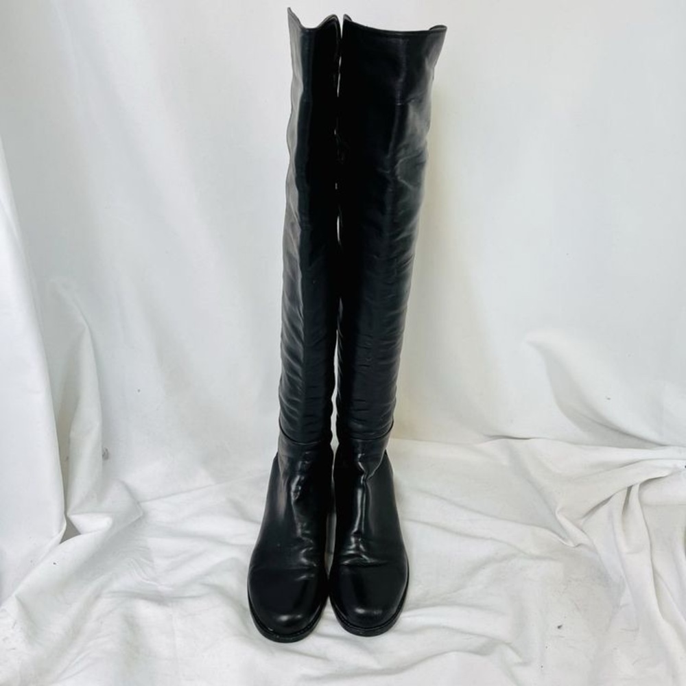 Stuart Weitzman 5050 Leather Over the Knee Boots